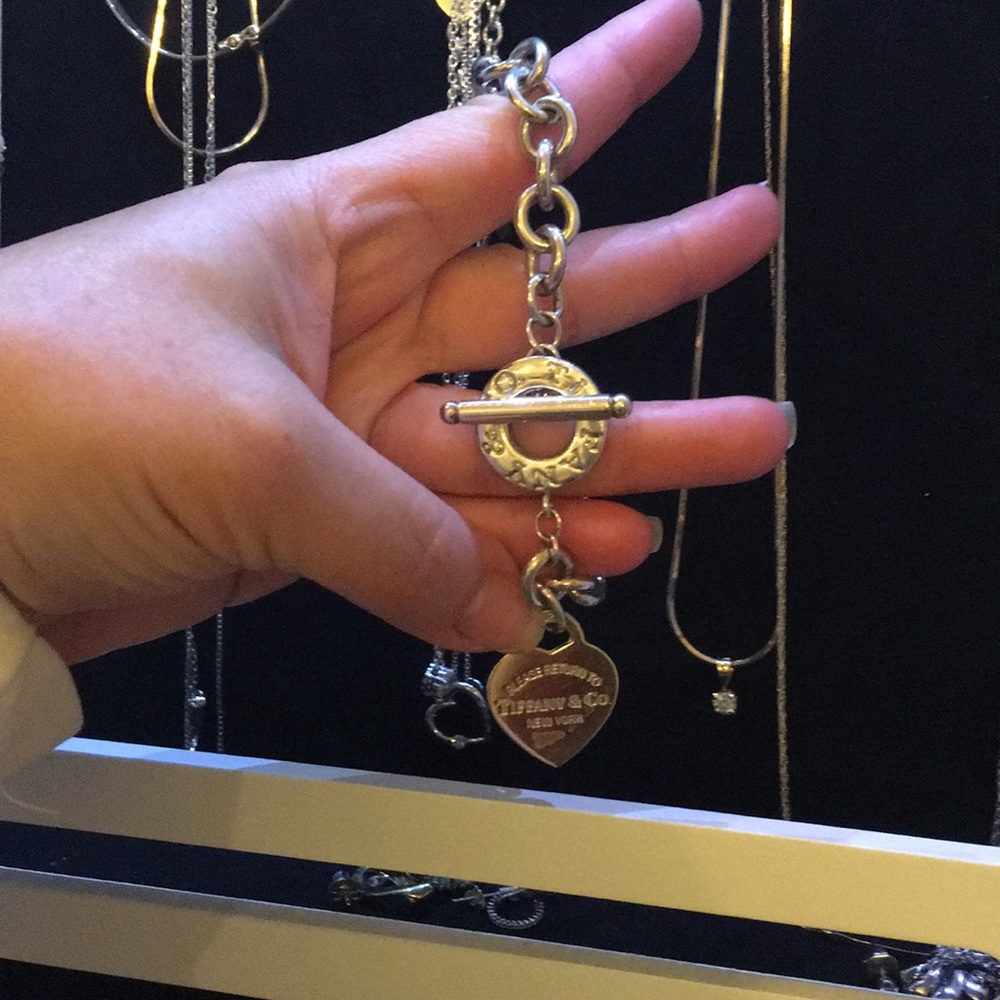 Authentic Tiffany Silver Toggle Bracelet